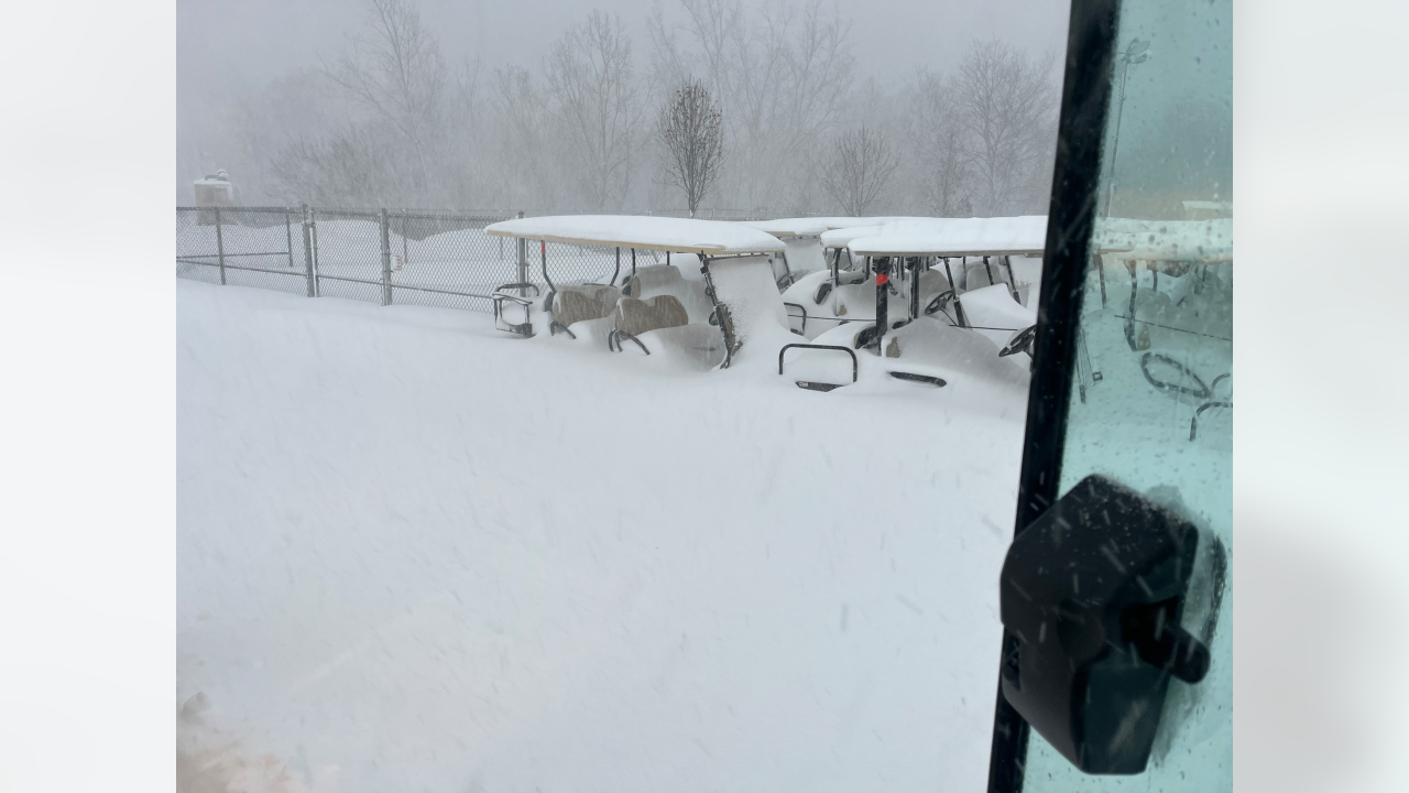 Winter wonderland: Bills share images of snow inside Highmark Stadium