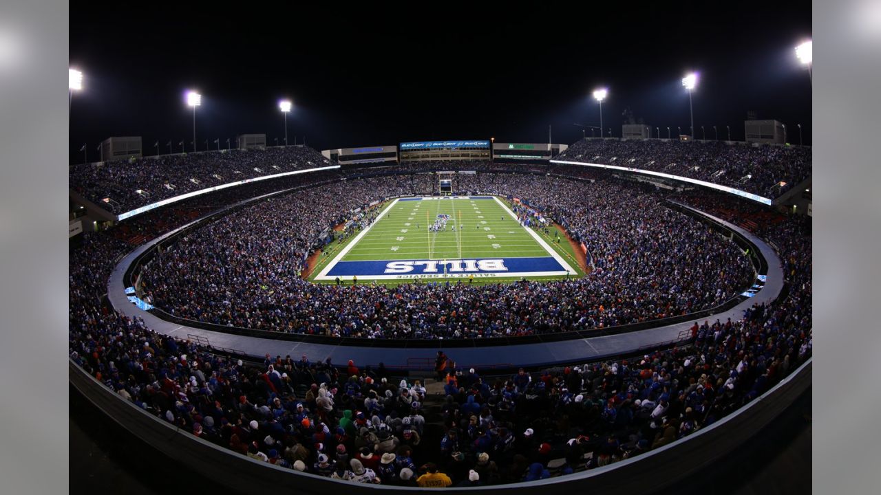 Buffalo Bills Ralph Wilson Stadium Framed Aerial Photo