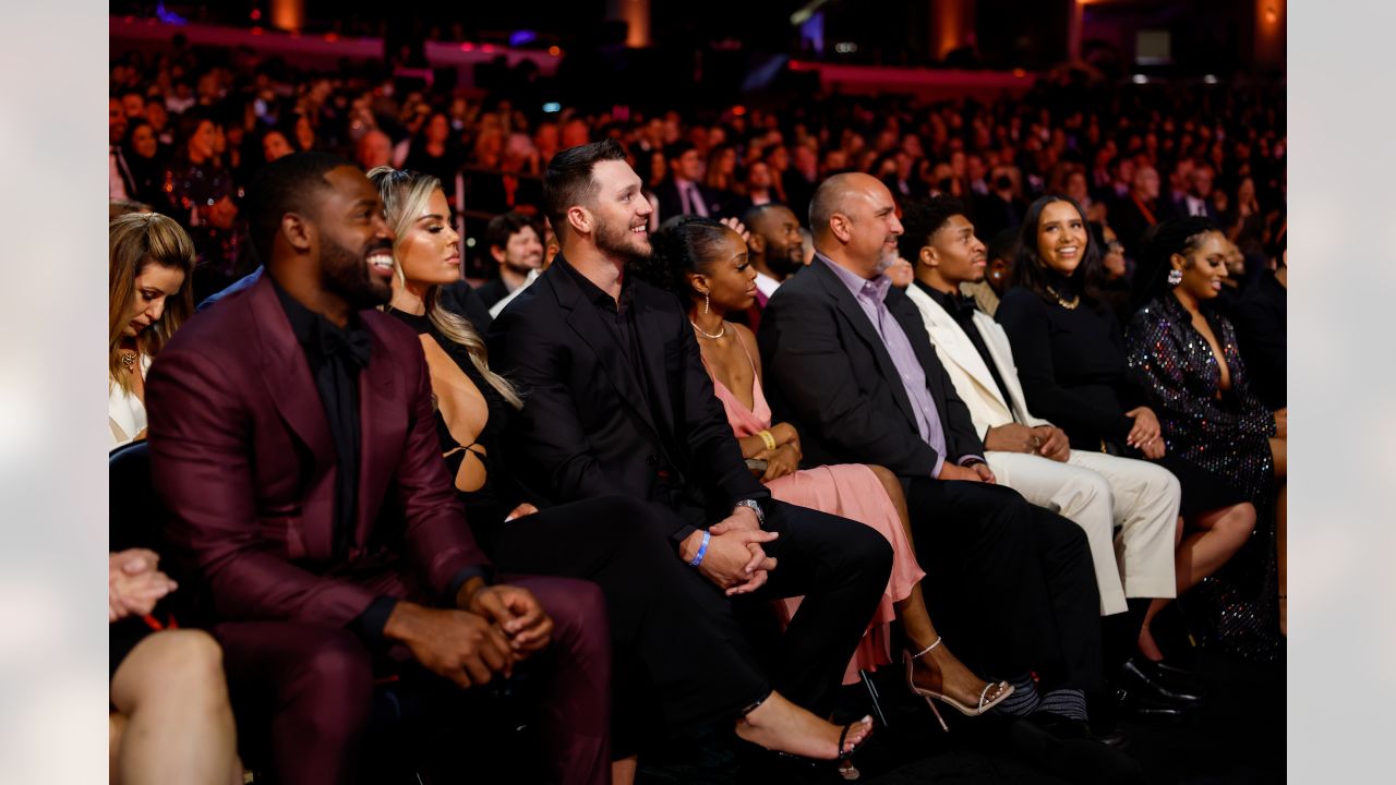 Josh Allen, Harrison Phillips at the 11th NFL Honors ceremony