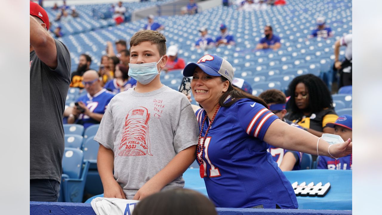 Where else could you be?'  Inside Bills Mafia's raucous return to