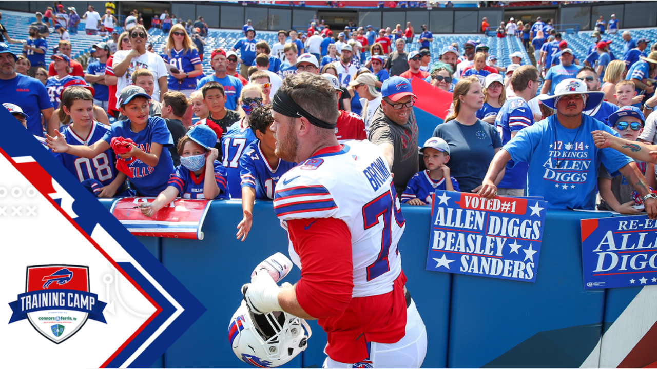 Sights and sounds from Bills' 'Blue and Red' scrimmage camp practice