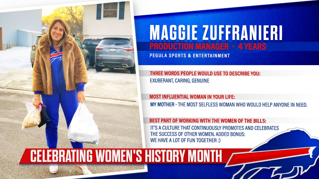 Celebrating Women's History Month, Bills Staff Spotlight