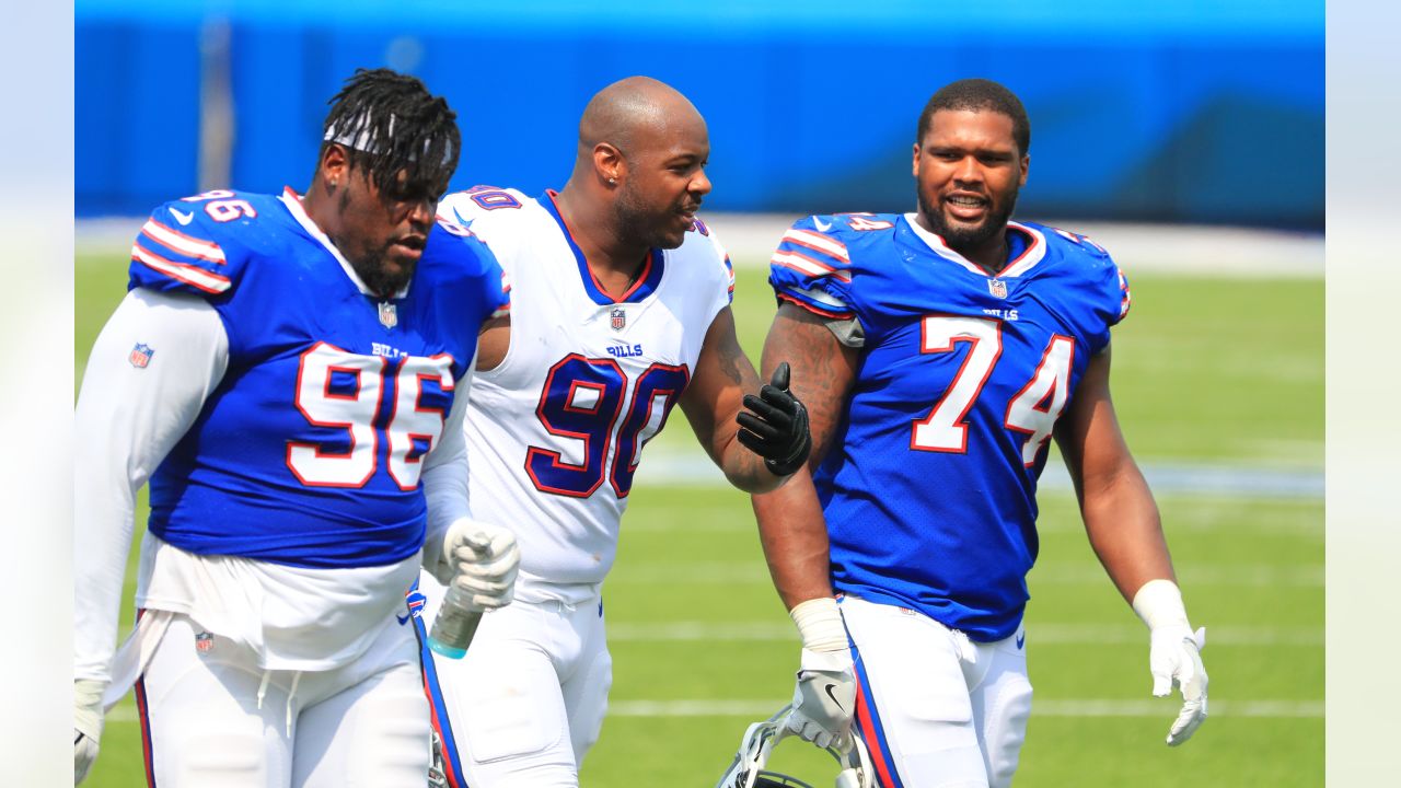 Buffalo Bills running back Devin Singletary (26) warms up before an NFL  football game against the Green Bay Packers, Sunday, Oct. 30, 2022, in  Buffalo, N.Y. (AP Photo/Rick Scuteri Stock Photo - Alamy