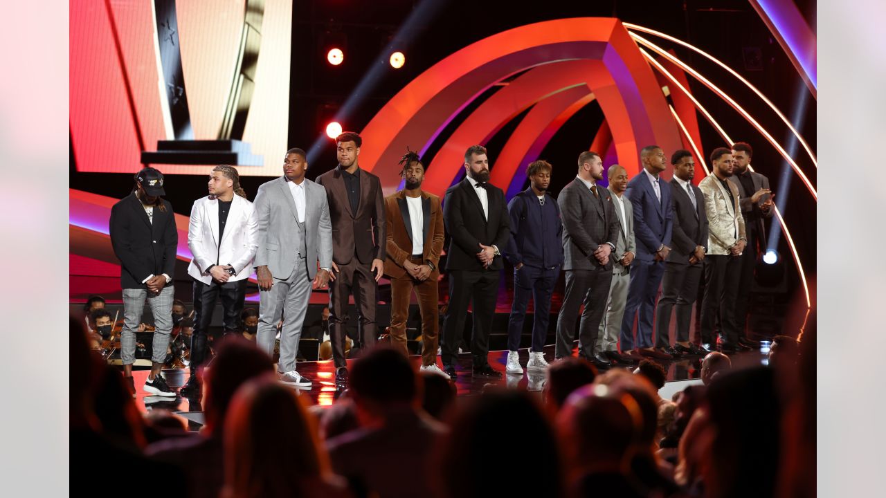 Josh Allen, Harrison Phillips at the 11th NFL Honors ceremony