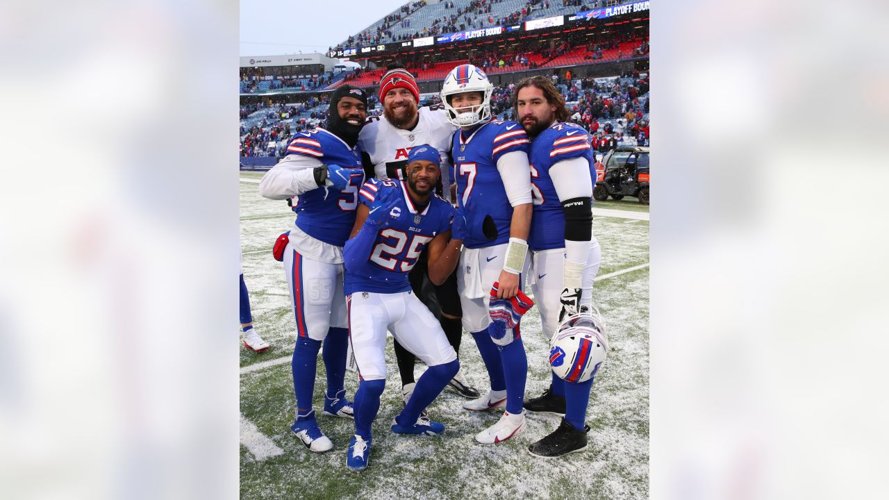 Bills players eye a bigger prize after clinching a playoff spot at home