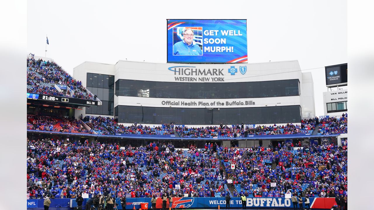 Love for Damar sign outside of the Bills Store at Highmark Stadium - 2022 Buffalo  Bills - Bills Fans