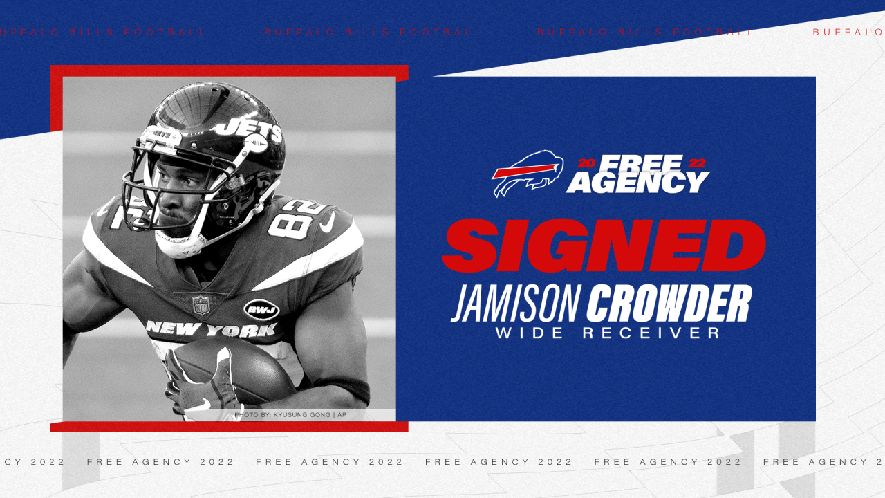 Bills sign wide receiver Jamison Crowder