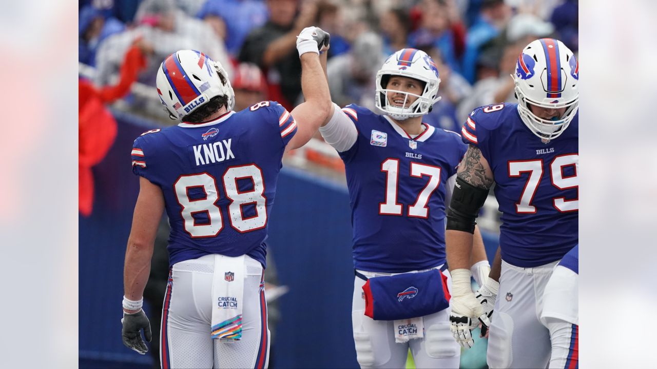 Josh Allen and Dawson Knox Touchdown Celebration