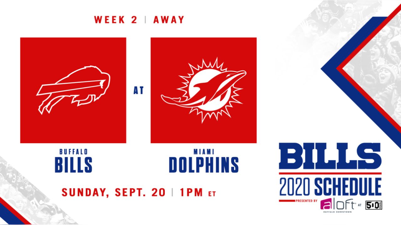 Miami Dolphins - Your 2020 Schedule. 