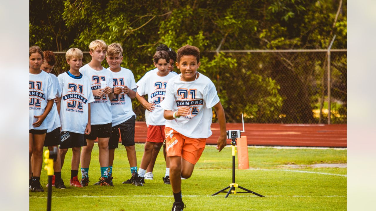 Denver Broncos' Justin Simmons gives free football camp to local youth