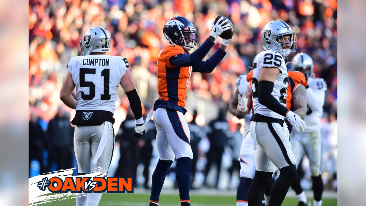 Raiders beat Broncos 27-14 in potential Oakland farewell