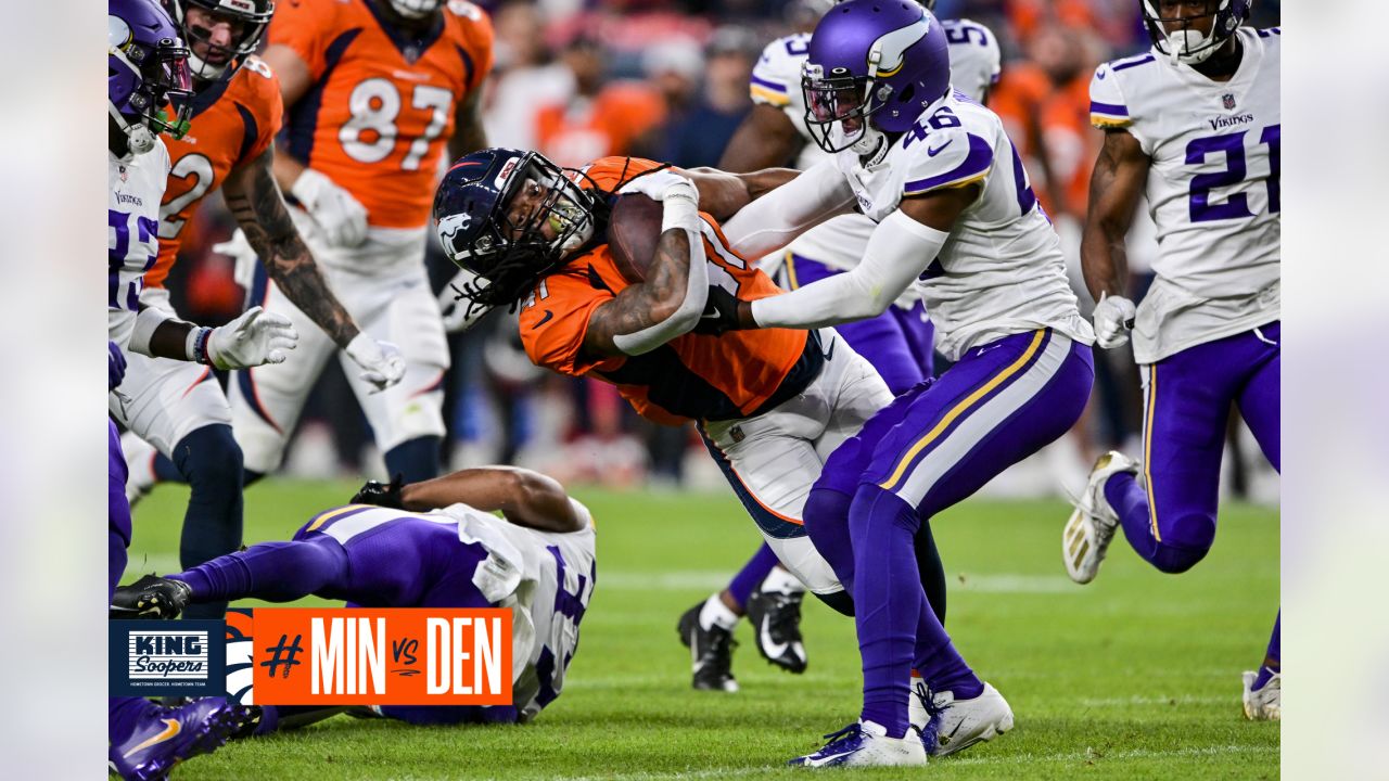 Denver Broncos running back JaQuan Hardy (41) plays against the