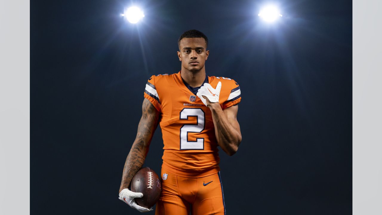 Photos: A sneak peek at the Broncos' Color Rush jerseys for Week 11 with  Pat Surtain II