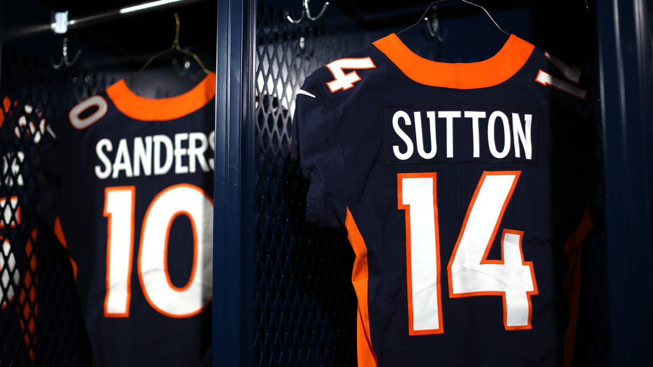 Photos: A sneak peek at the Broncos' alternate blue jerseys for