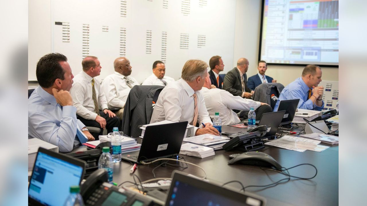 Photos: Inside the Broncos' war room during the 2023 NFL Draft