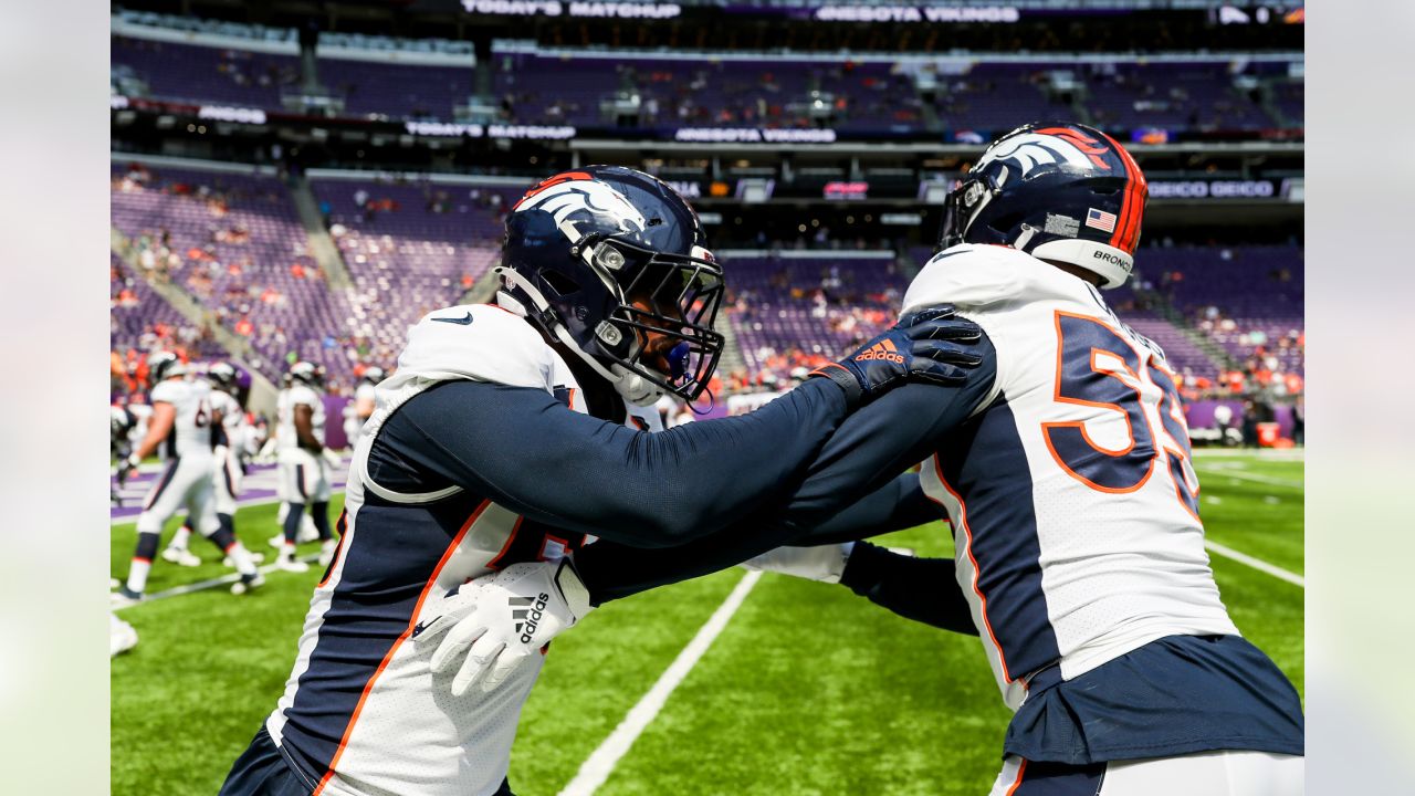 From the locker room to the field: Vikings vs. Broncos