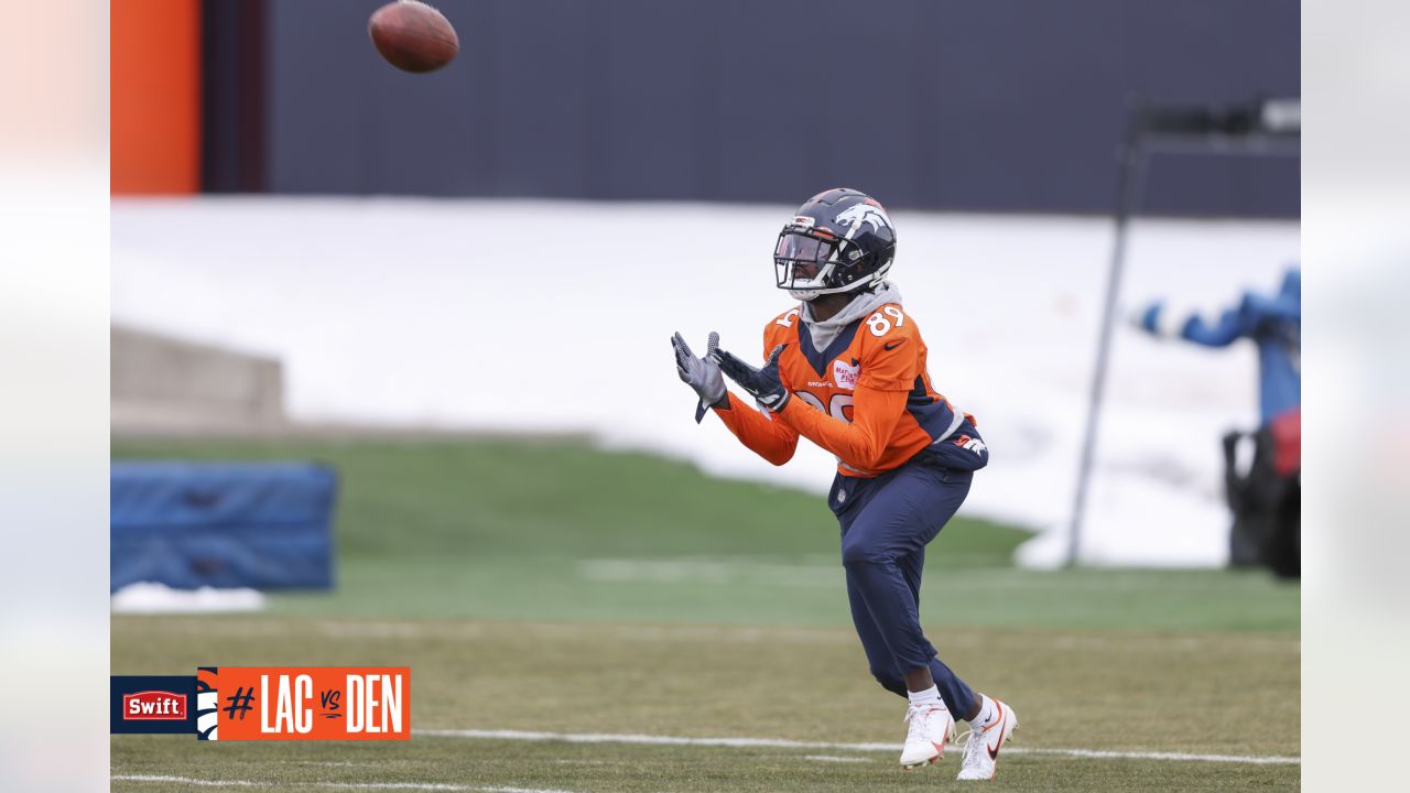 Practice photos: Inside the Broncos' on-field preparation for Week 18 vs.  the Chargers