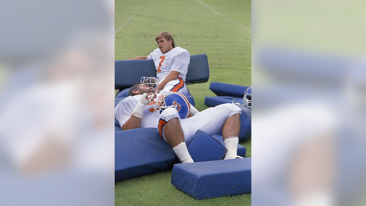 Seventh heaven: Rarely seen photos from John Elway's career in Denver