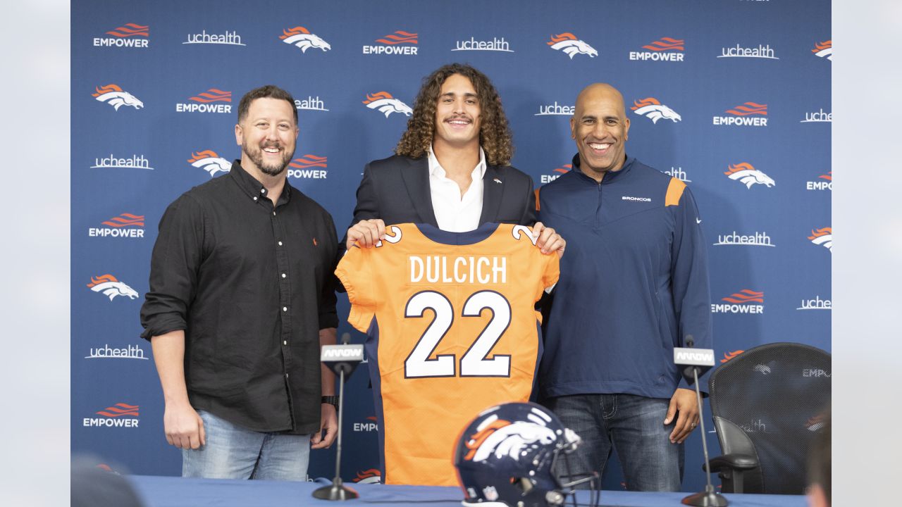 Photos: Broncos draft picks Nik Bonitto and Greg Dulcich make