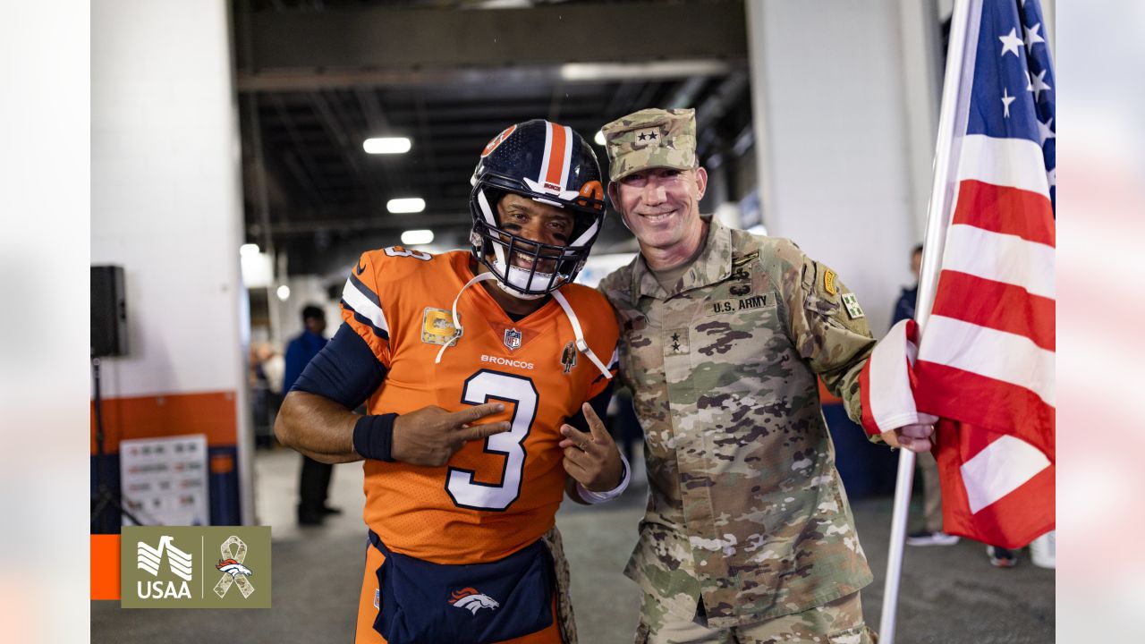 Photos: Broncos welcome military service members for 2022 Salute