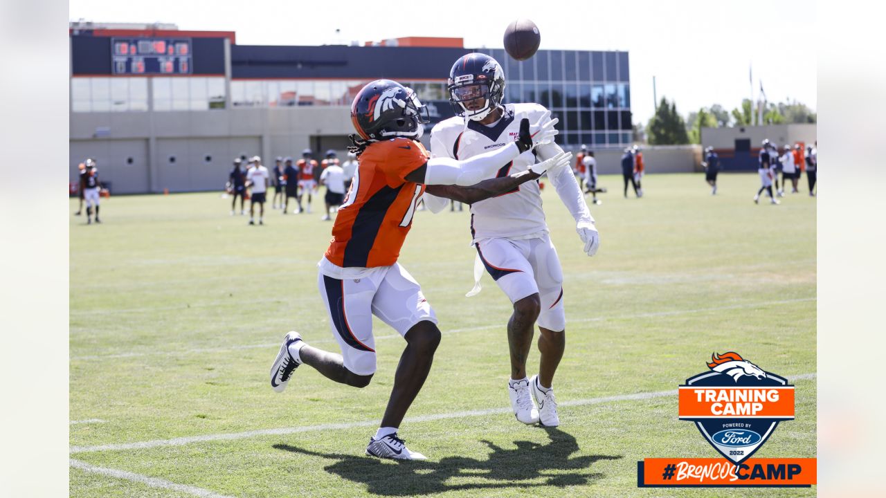 Broncos Camp Notebook: Calvin Anderson praises Russell Wilson's leadership,  discusses strategy for protecting him