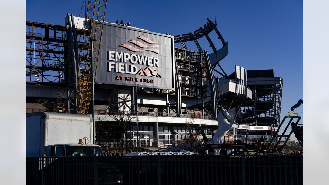 Bucky statue removed from Empower Field at Mile High during