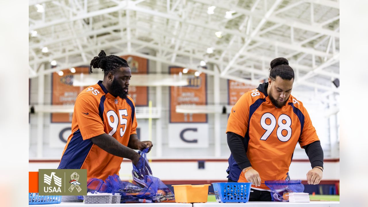 Photos: Broncos welcome military service members for 2022 Salute