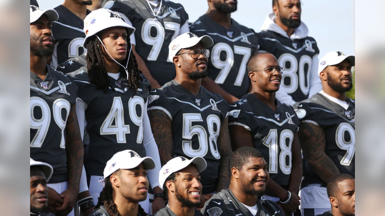 So fresh, so clean: Broncos' 2020 Pro Bowlers don game uniforms for AFC  team photo