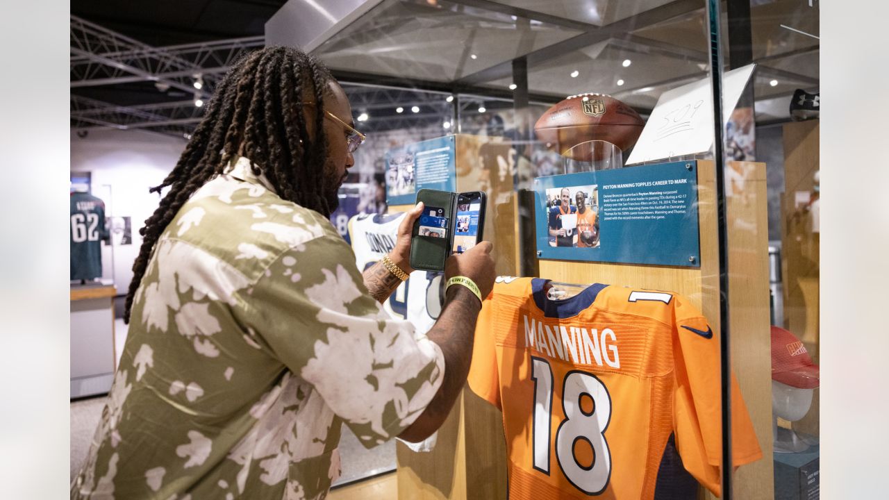 Photos: Damani Leech, Broncos alumni visit the Pro Football Hall