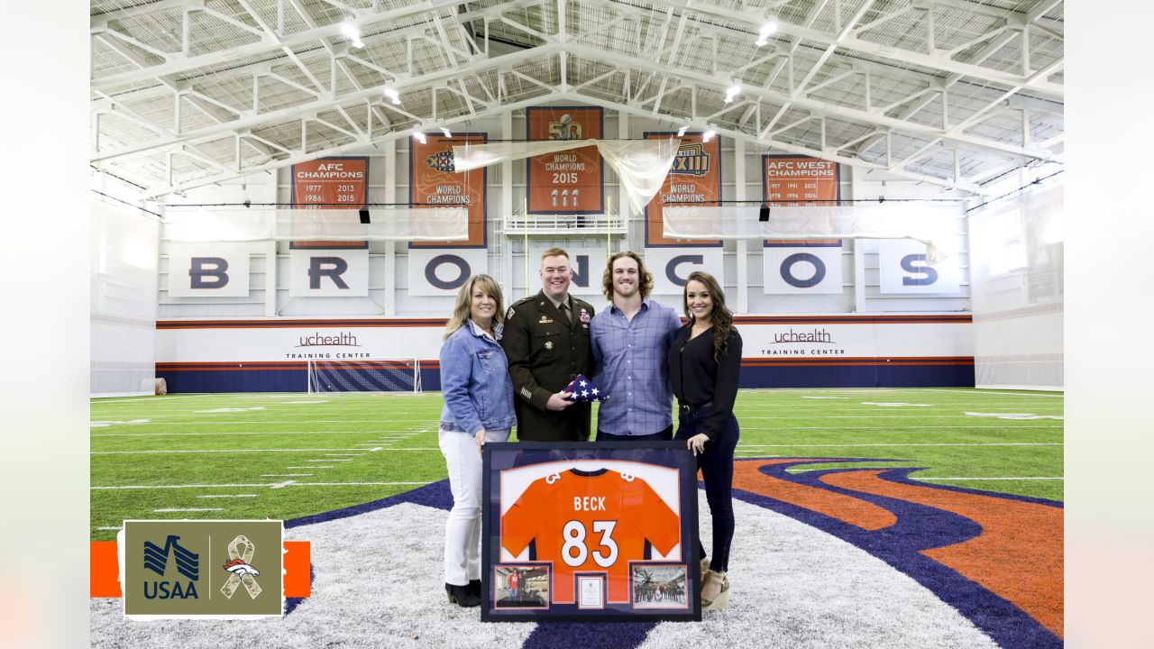 Andrew Beck named Salute to Service Award winner, presented by USAA