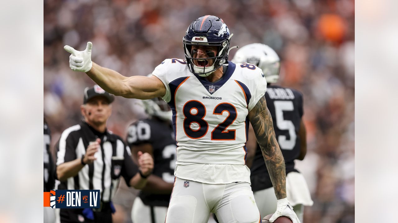 Broncos at Raiders game gallery: Denver's first divisional game heats up in  Las Vegas