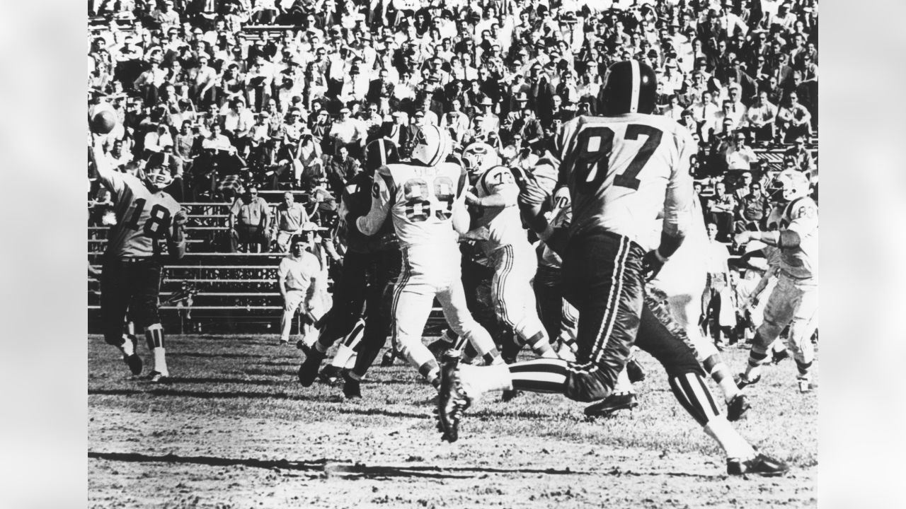 A closer look at the Broncos' 1960s brown and yellow uniforms