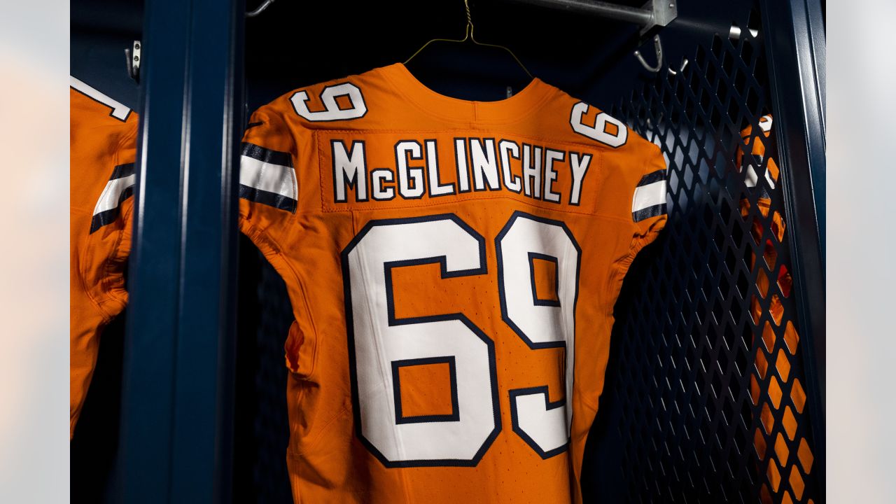 Photos: A sneak peek at the Broncos' Color Rush jerseys for Week 11 with Pat  Surtain II