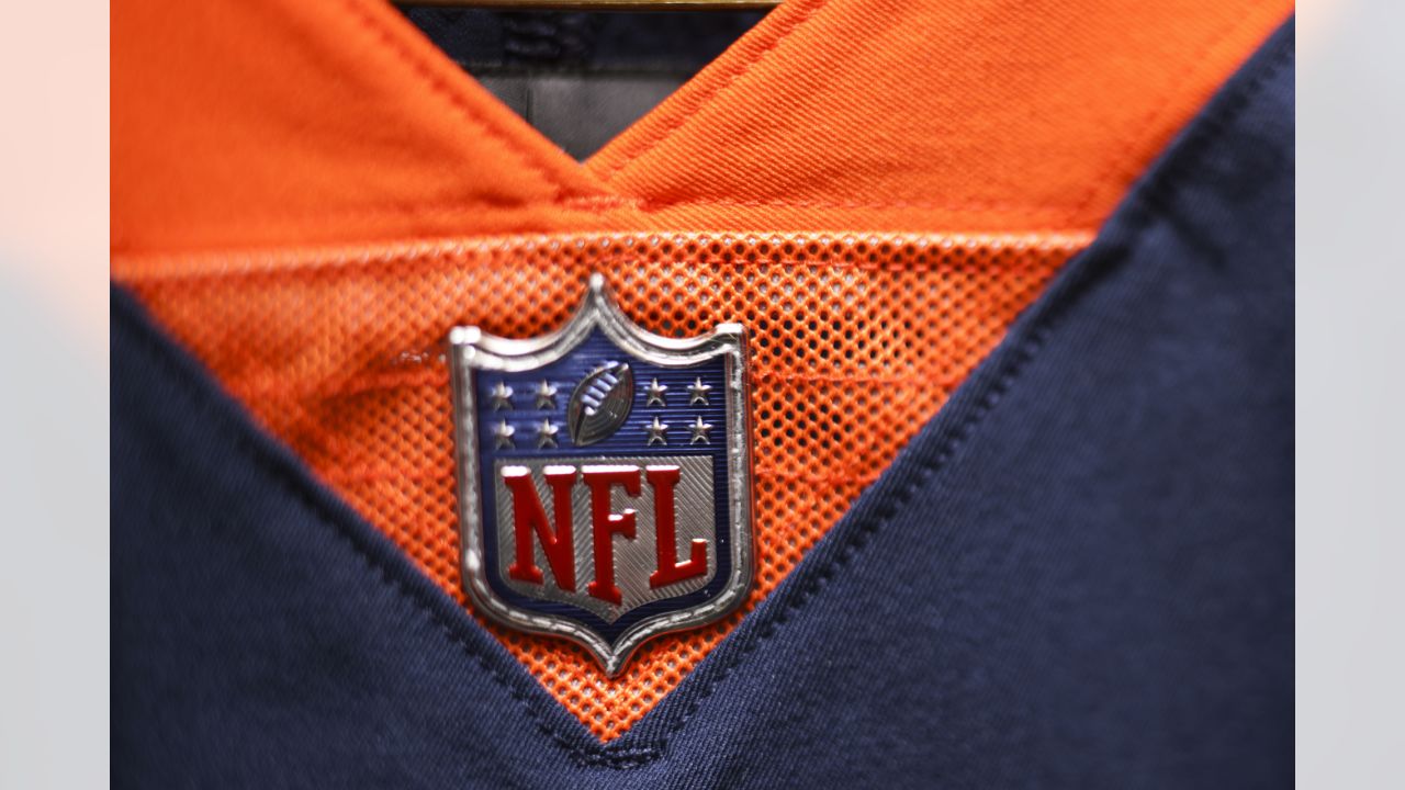 A sneak peek at the alternate blue jerseys for #KCvsDEN