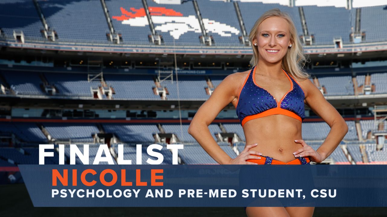 Broncos cheerleader named finalist in Sports Illustrated Swim search