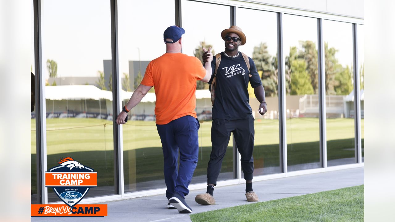 Photos: Broncos arrive for 2022 training camp