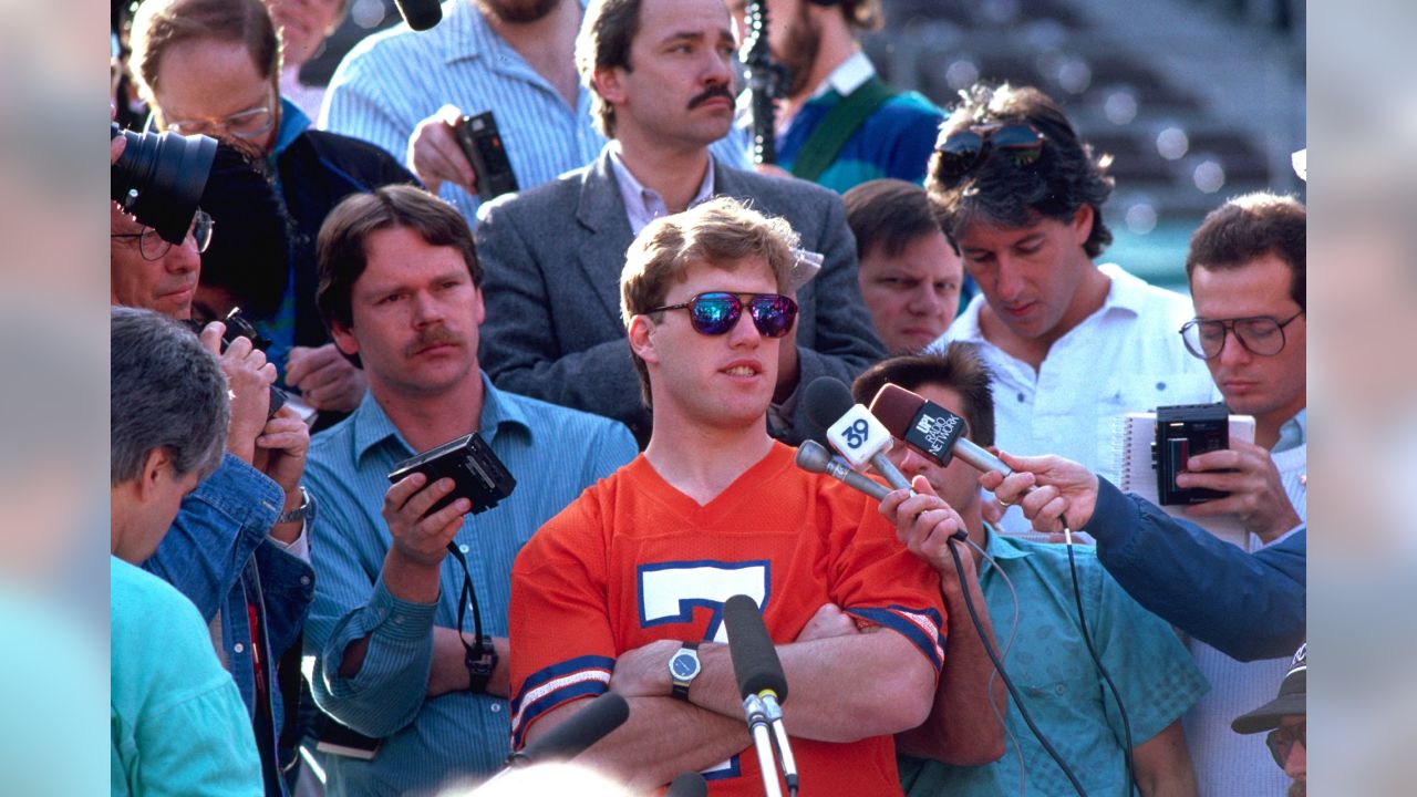 Seventh heaven: Rarely seen photos from John Elway's career in Denver