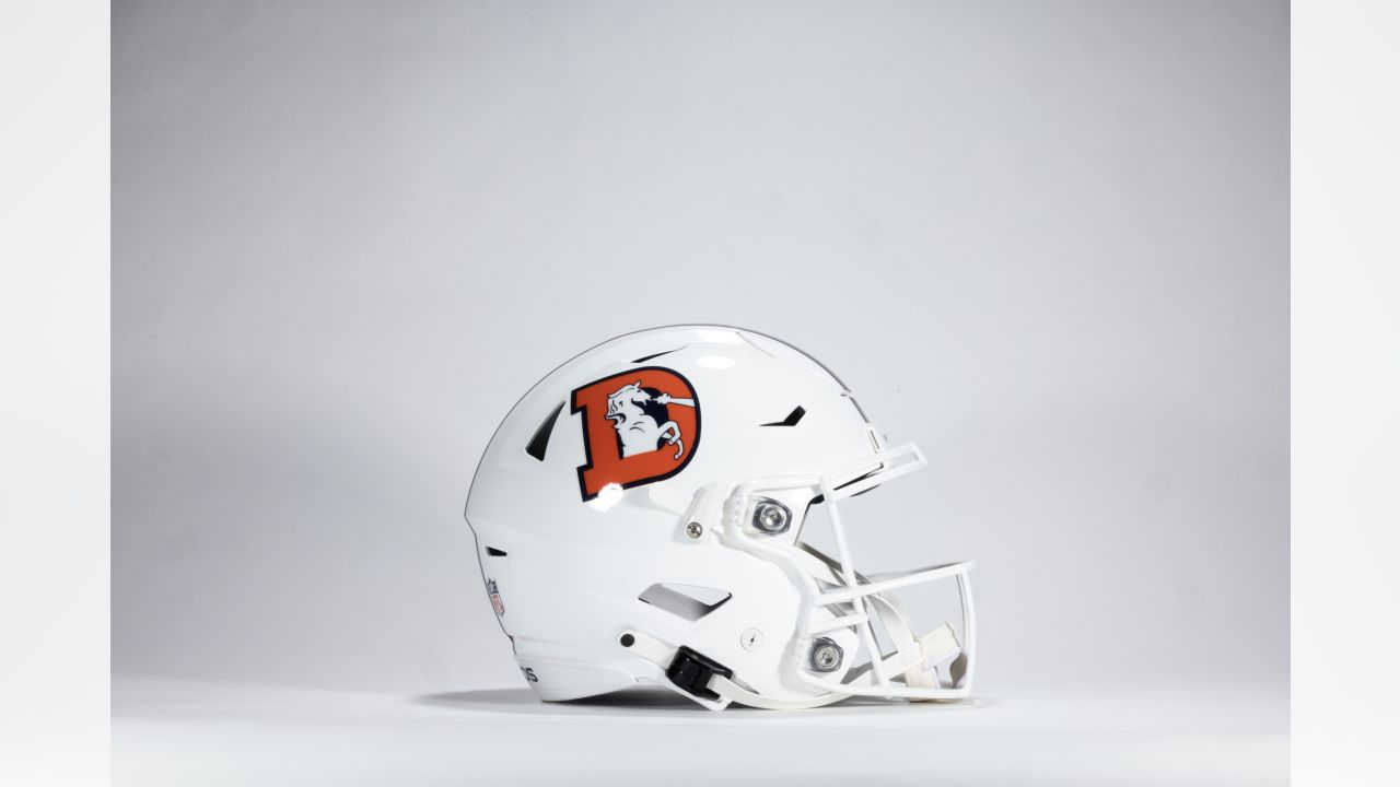 First look at the Broncos' new 'Snowcapped' alternate helmet 