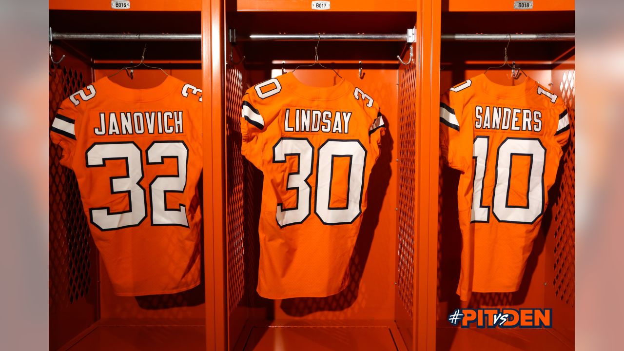 Inside the Broncos' Color Rush preparations for #DETvsDEN