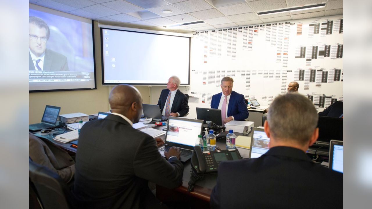 Photos: Inside the Broncos' war room during the 2023 NFL Draft