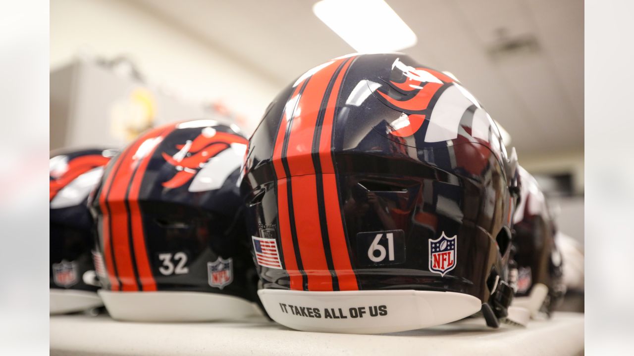 Broncos add decals to helmets as part of social justice initiatives