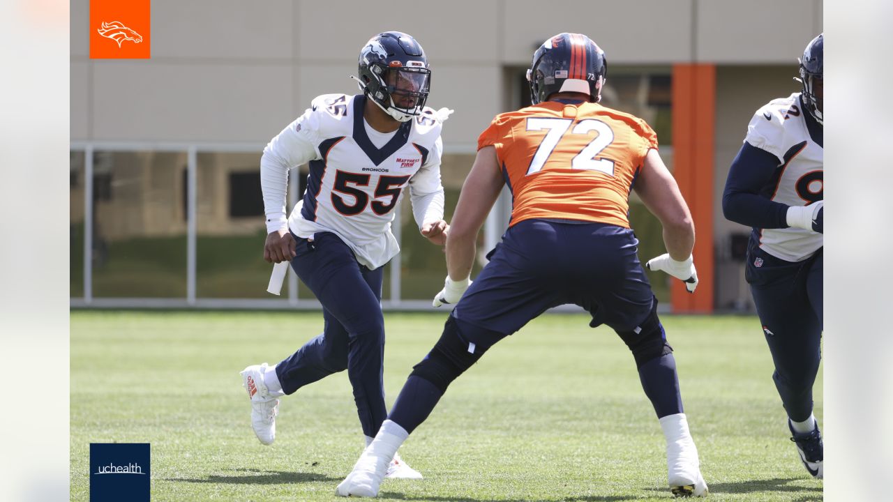 Top photos from the second practice of the Broncos' 2022 mandatory minicamp