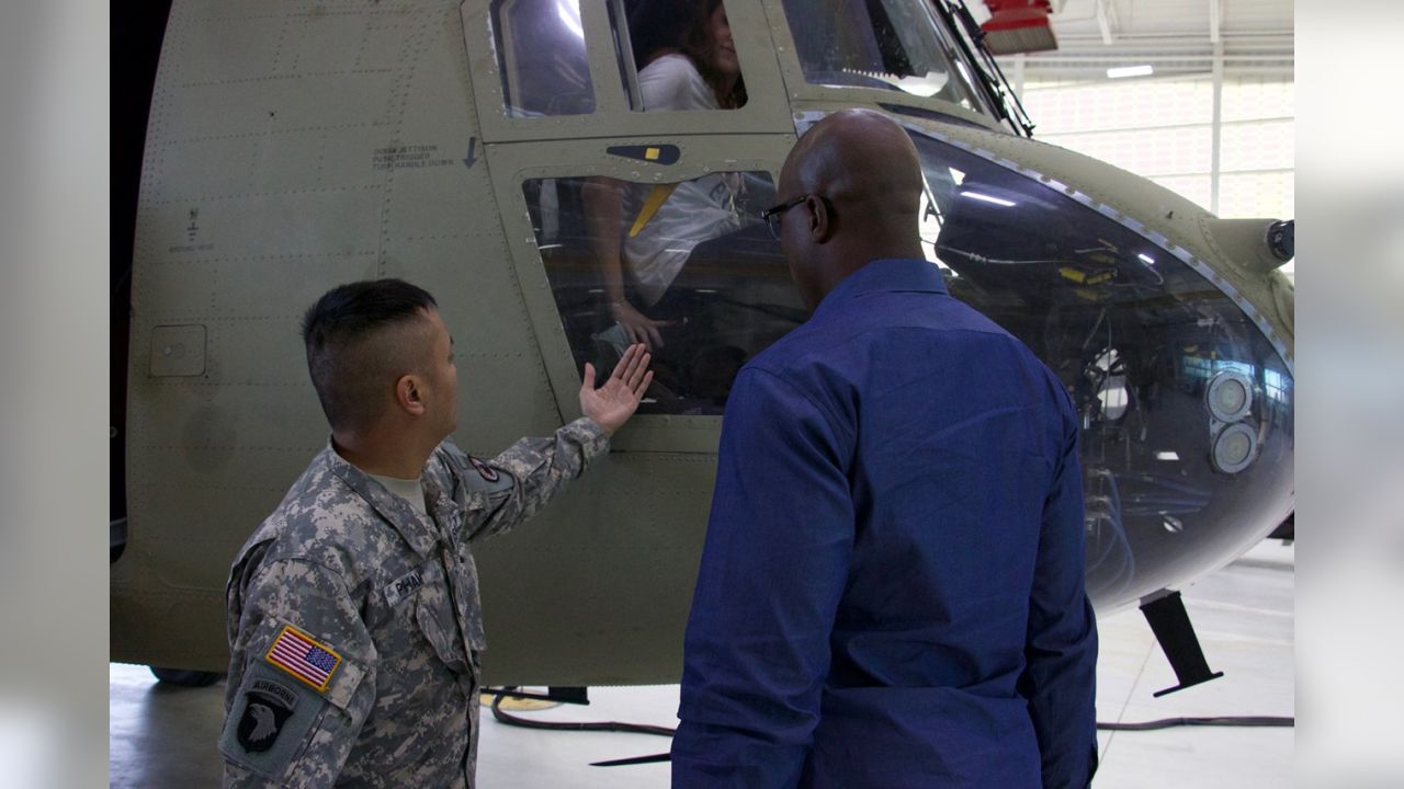 AFSPC participates in military combine hosted by Denver Broncos, USAA >  Buckley Space Force Base > Article Display