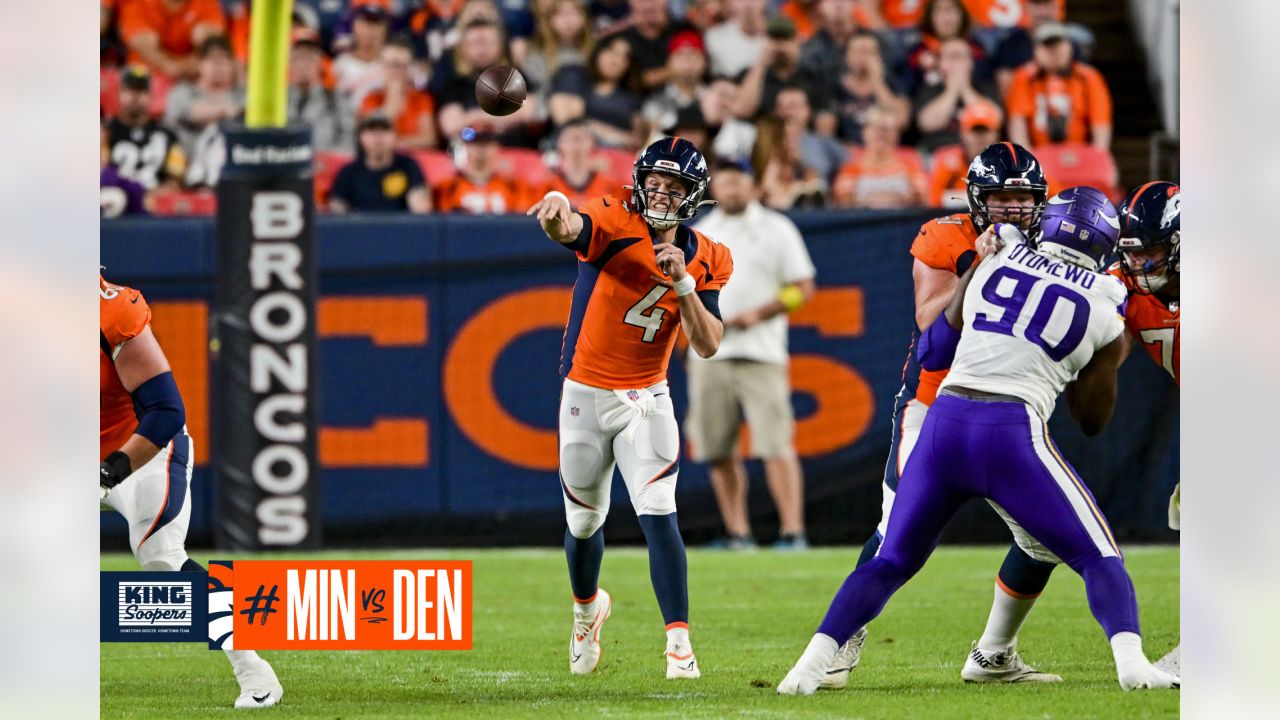 DENvsMIN in-game photos: Broncos open preseason against Vikings