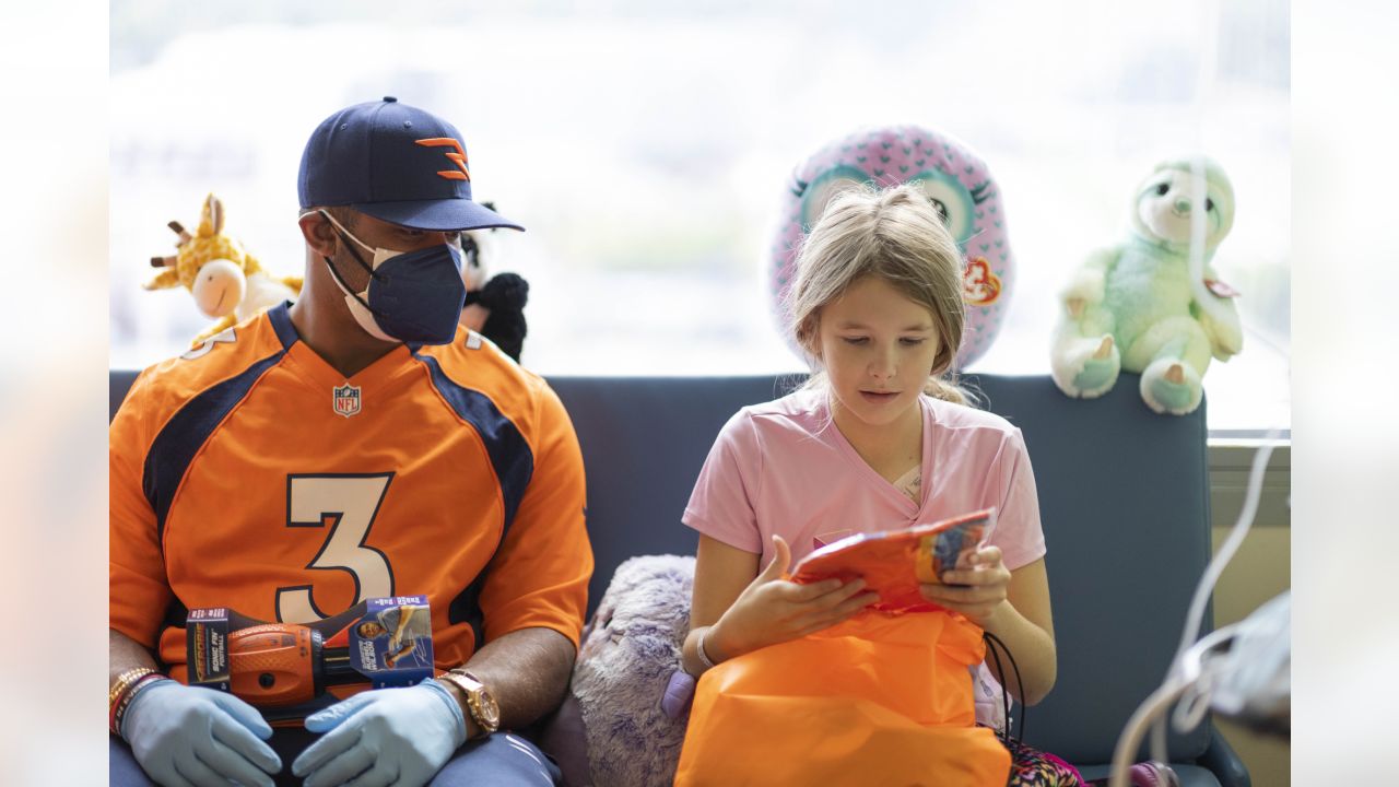 Photos: Broncos players visit UCHealth University of Colorado