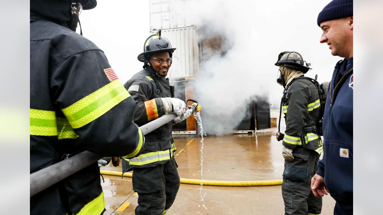 Watch: Firefighters put out blaze at Broncos' Mile High Stadium