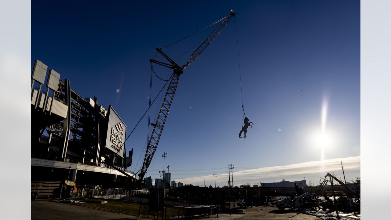 Bucky the Bronco' removed Denver Broncos' stadium South Stands