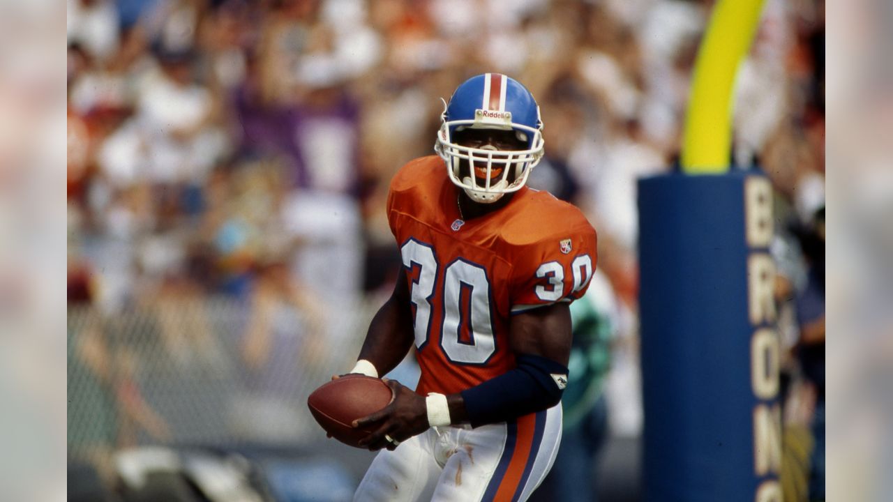 NFL FILE: Terrell Davis of the Denver Broncos. (Icon Sportswire via AP  Images Stock Photo - Alamy