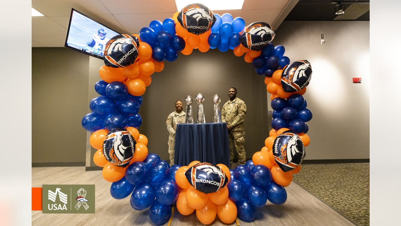 Photos: Broncos welcome military service members for 2022 Salute