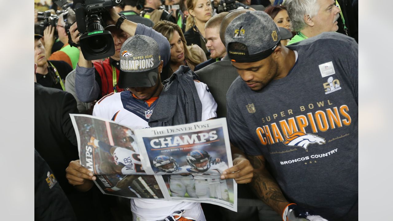 Five from 50: Inside the Broncos' Super Bowl 50 postgame celebration